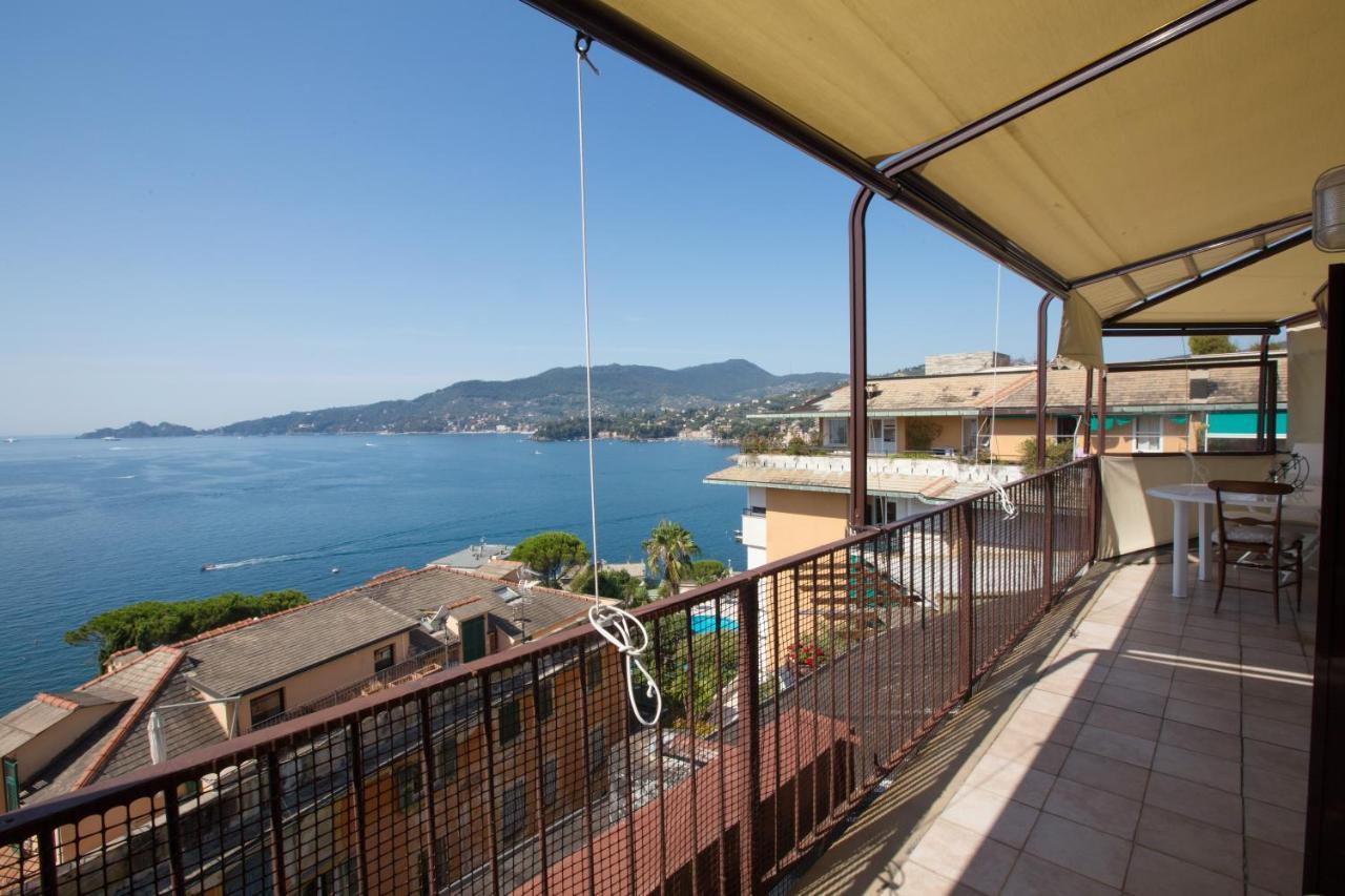 Nautilus Vista Mare Mozzafiato A 180 Gradi- Posto Auto Privato - 2 Camere Matrimoniali Piu 1 Divano Letto Singolo-Sky,Netflix-Wifi 200Mg Рапалло Экстерьер фото