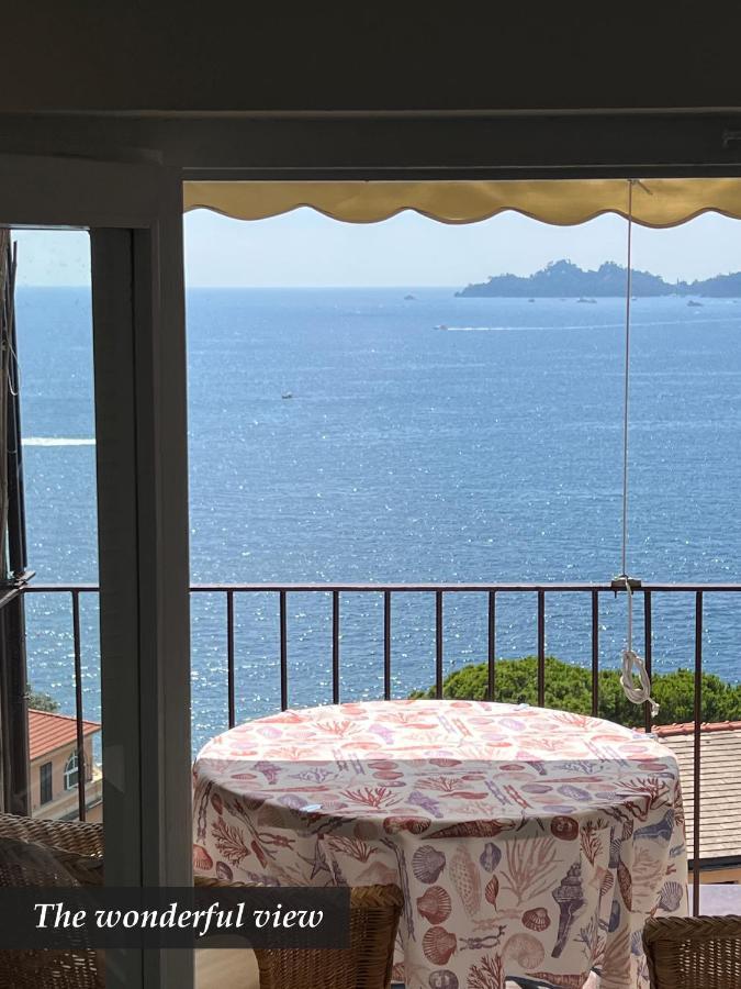 Nautilus Vista Mare Mozzafiato A 180 Gradi- Posto Auto Privato - 2 Camere Matrimoniali Piu 1 Divano Letto Singolo-Sky,Netflix-Wifi 200Mg Рапалло Экстерьер фото